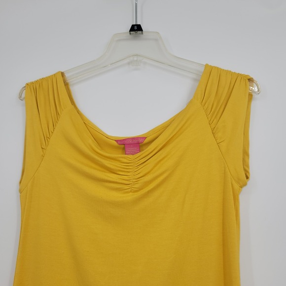 Sunny Leigh Vintage Retro Womens Sleeveless Cowl Neck Top Sz S Festival Boho Y2K - Picture 4 of 9
